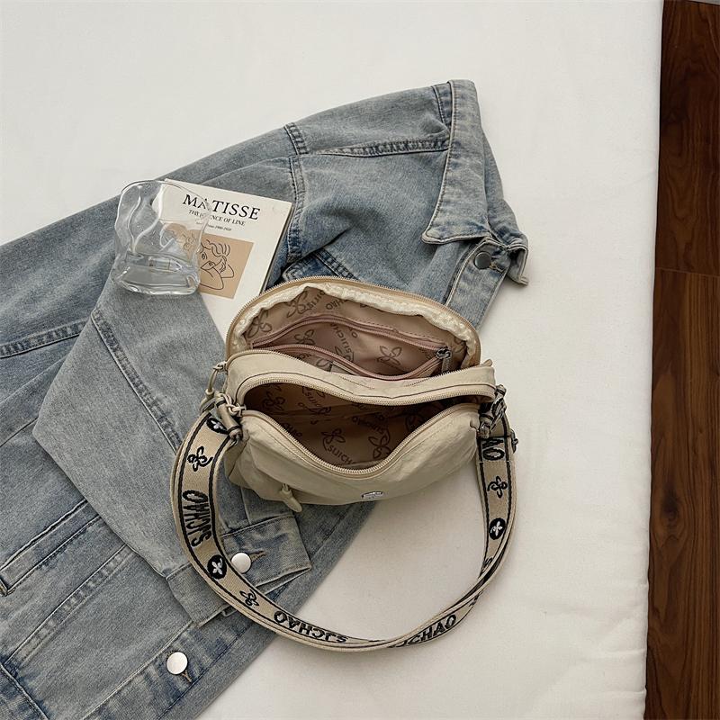 High Quality Nylon Shoulder Phone Bag for Women Fashion Messenger Crossbody Bags Luxury Designer Small Handbag and Purses