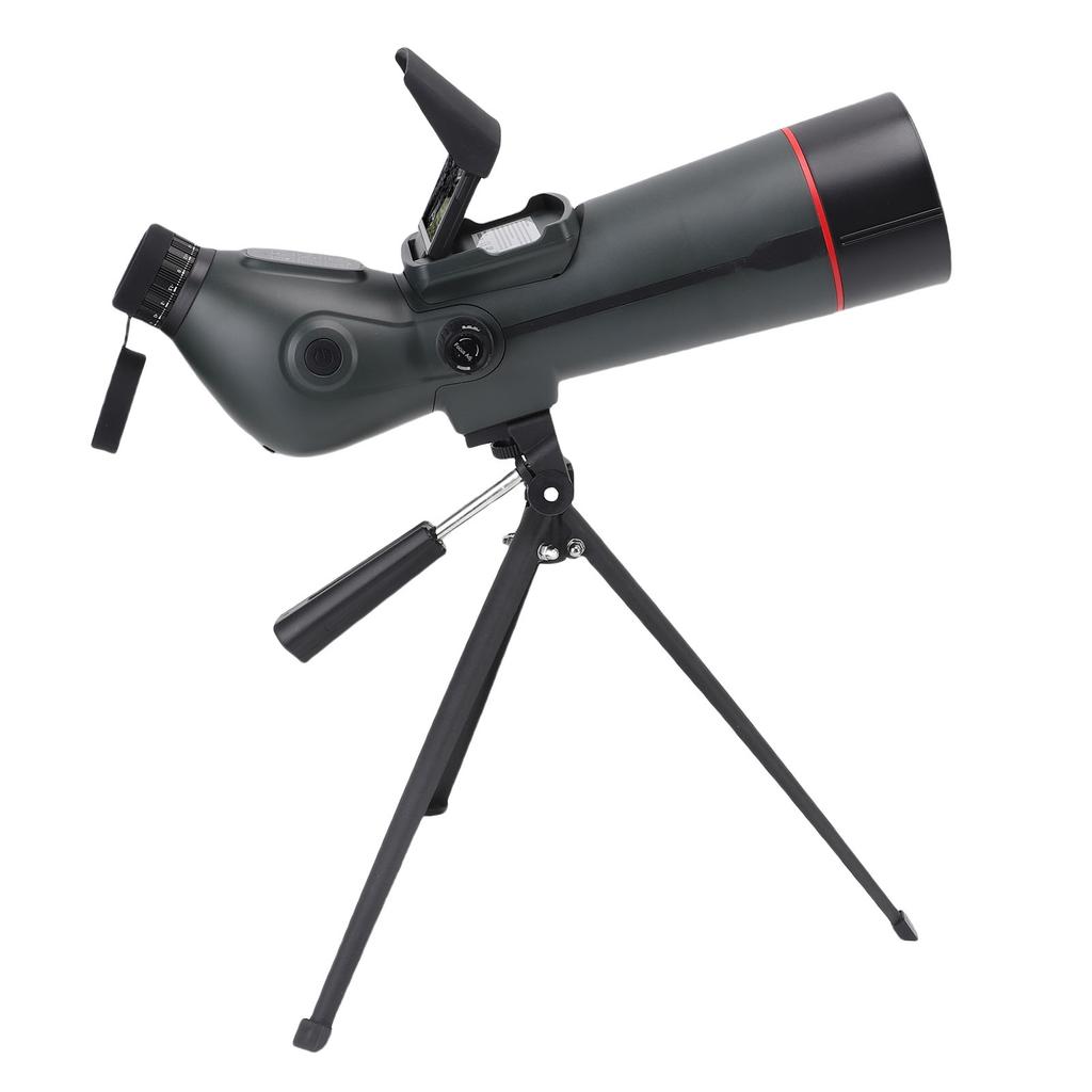 Spotting Scope with Tripod 4K Spotter Scope 18x Digital Zoom Dual Screen 4500mAh Battery for Bird Watching Wildlife