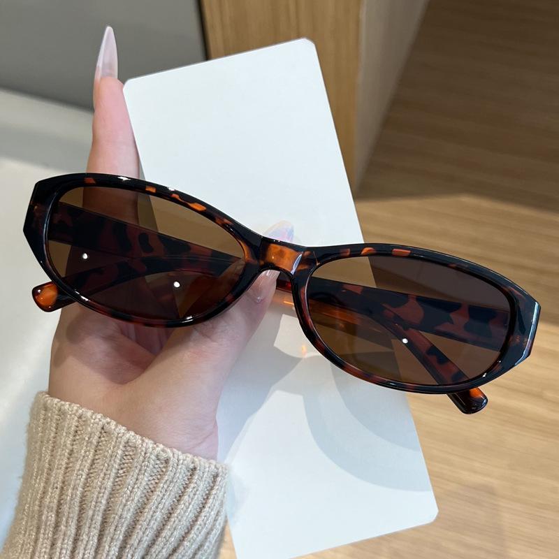 2026 European & American Unisex Oval Retro Sunglasses - Street Style UV Protection Shades