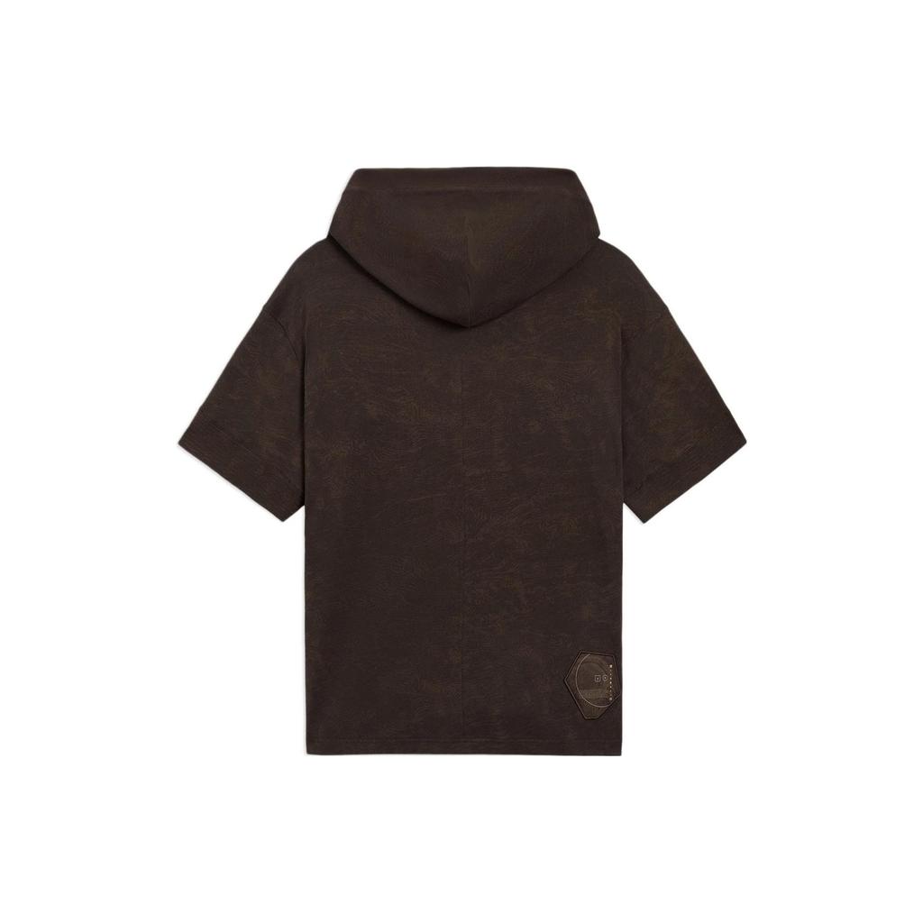 Li-Ning X Jackie Chan Co-Branded Sports Life Series Solid Color Loose-Fit Pullover Hoodie Men Hoodie Black Brown AMBS045-2
