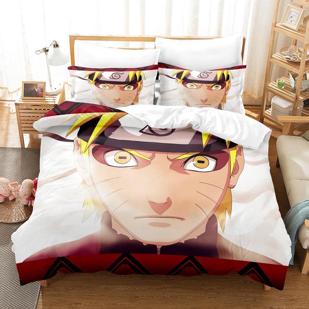 Three-Piece 3D Digital Printing Quilt Cover, Pillowcase, Bedding, Bedding