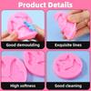 Food Grade Silicone Butterfly Molds 4Pcs Reusable DIY Candy Chocolate Dessert Fondant Molds Safe For Oven Freezer