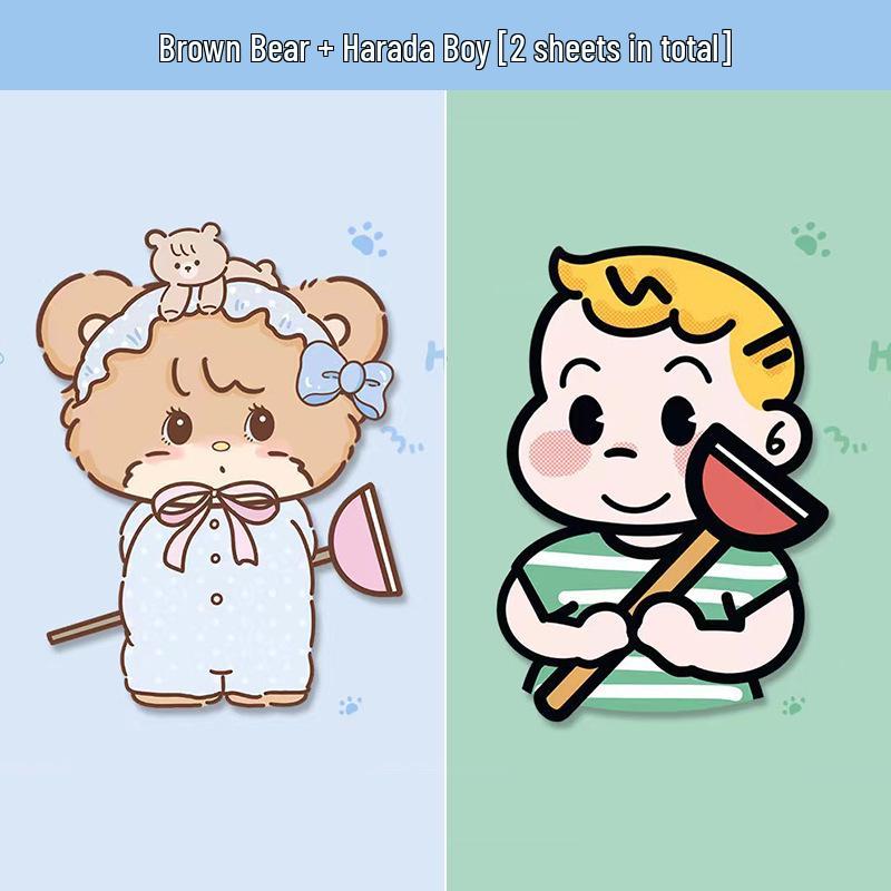 Fragrant Cartoon Toilet Deodorizing Stickers: Cute & Aromatic Bathroom Odor Removers