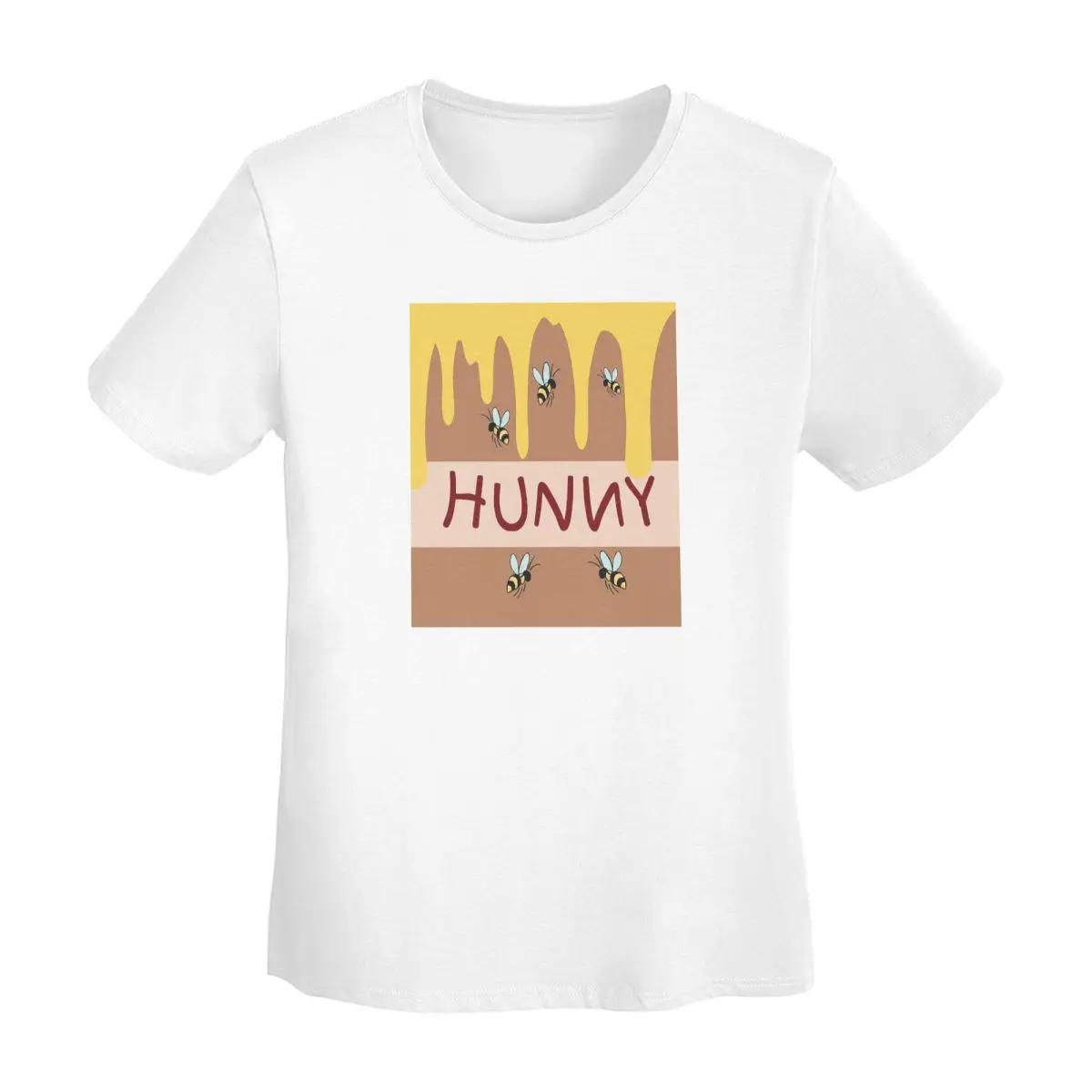 

The Hunny Pot TShirt Women Short Sleeve T Shirts Crew Neck Clothes Cotton Summer Tees Streetwear S