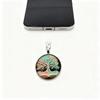 Tree of Life Art Phone Dust Plug, Naturally Express Your Personality Charm, for Iphone/Type-C Charging Port Smartphones