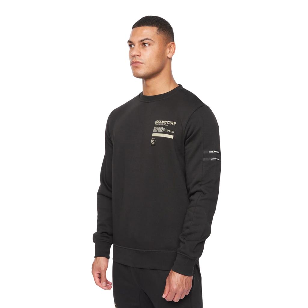 Duck and Cover Mens Jennerkins Crew Neck Jumper