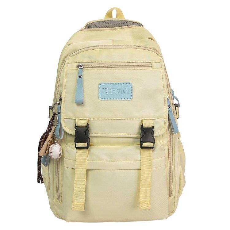 Schoolbag female ins Mori versatile college student junior high school high school student 34th 5th 6th grade large capacity backpack