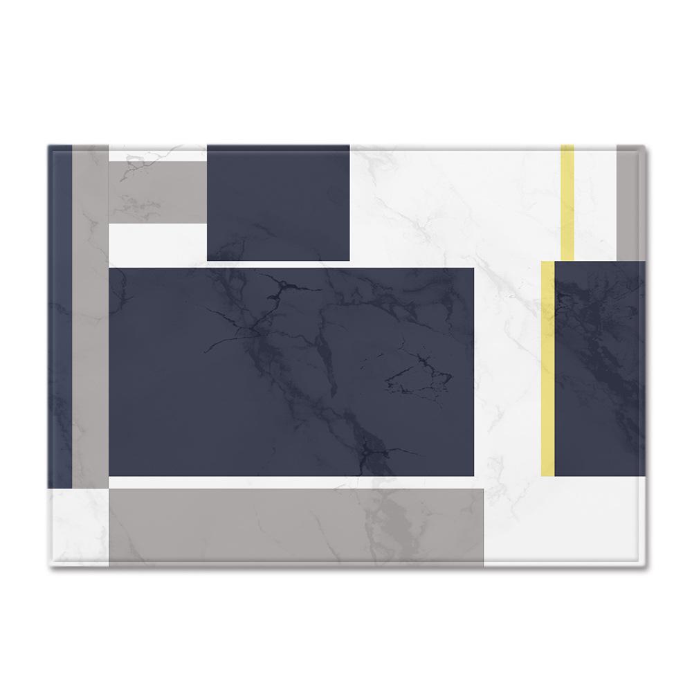 Geometric Shaped Floor Mat Bedroom Dining Room Carpet Carpet Doormat