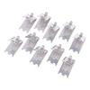 10 Pcs Freezer Shelf Buckle Refrigerator Clips Glass Clamp Cooler Fridge Support Fixing Bracket