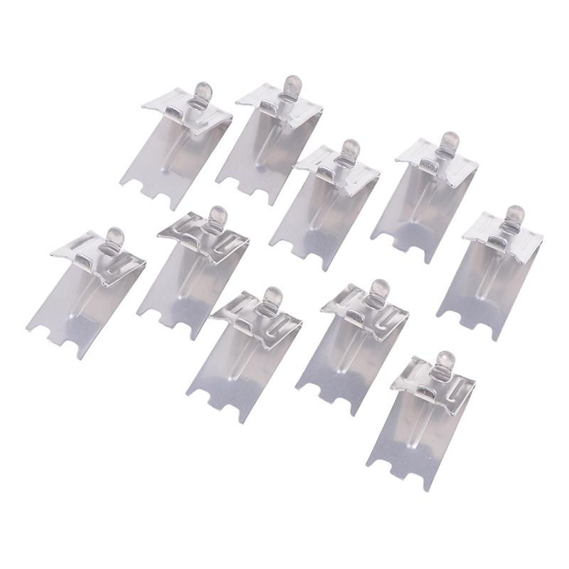 10 Pcs Freezer Shelf Buckle Refrigerator Clips Glass Clamp Cooler Fridge Support Fixing Bracket
