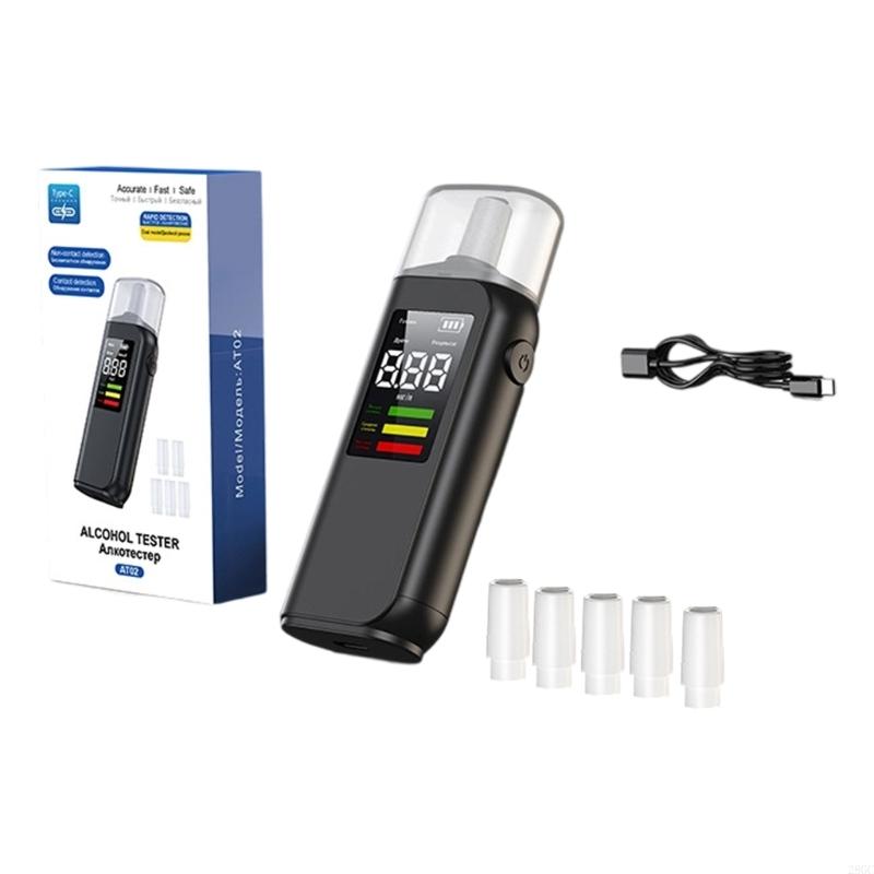 28GC Breathalyzer, Professional-Grades Accuracy Breathalyzer for Alcohols, Breath Breathalyzer Tester