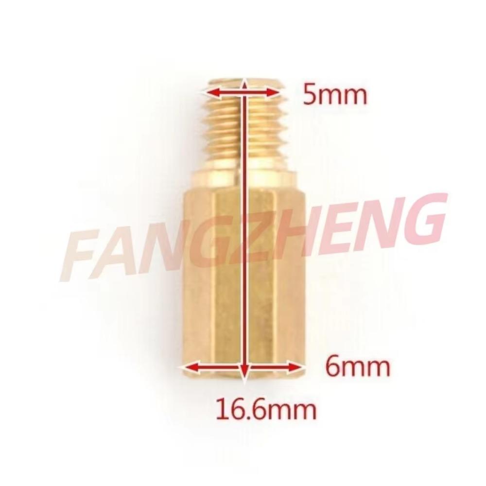 Pack of 10Pcs Main Jet For Keihin FCR OKO KOSO PE PWK Carburetor Hexagon Main Injector Nozzle Motorcycle ATV Go-Kart MOTORS