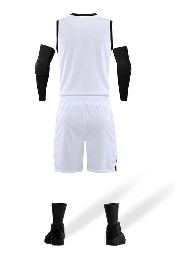 Men's Summer Basketball Team Uniform Set - Training Vest with Print