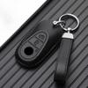 Leather Car Key Case Remote Cover Shell Bag Holder Fob For Mercedes Benz A B C E S Class S400L Cla Cls Glc Gle Gls Eqe Eqs