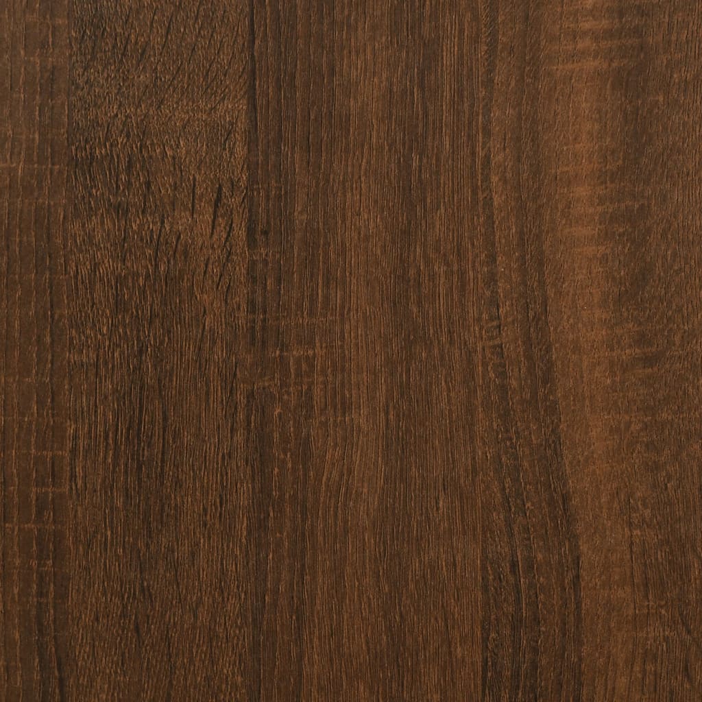 Coffee Table Brown Oak Look 90 x 60 x 35 cm Wood Based Panel