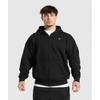 Gymshark Hanorac cu fermoar Atlas Negru A2b8v Bb2j