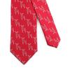 Men's Polyester Jacquard Christmas Tree Tie