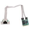 Tarjeta de Red Gigabit Ethernet 2.5G con Llave M.2 A+E Puerto RJ45 Tarjeta de Control Industrial para Ordenador Portátil