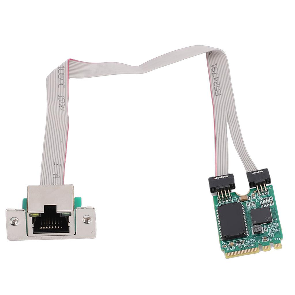 Tarjeta de Red Gigabit Ethernet 2.5G con Llave M.2 A+E Puerto RJ45 Tarjeta de Control Industrial para Ordenador Portátil