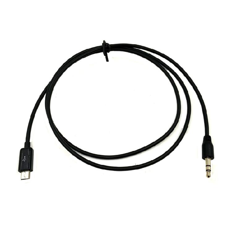 Premium Micros USB To 3.5mm Audios Car Auxs Cable Male To Male for NOTE2 N7100 NOTE3 N9000 Enhances Sound Quality In Car