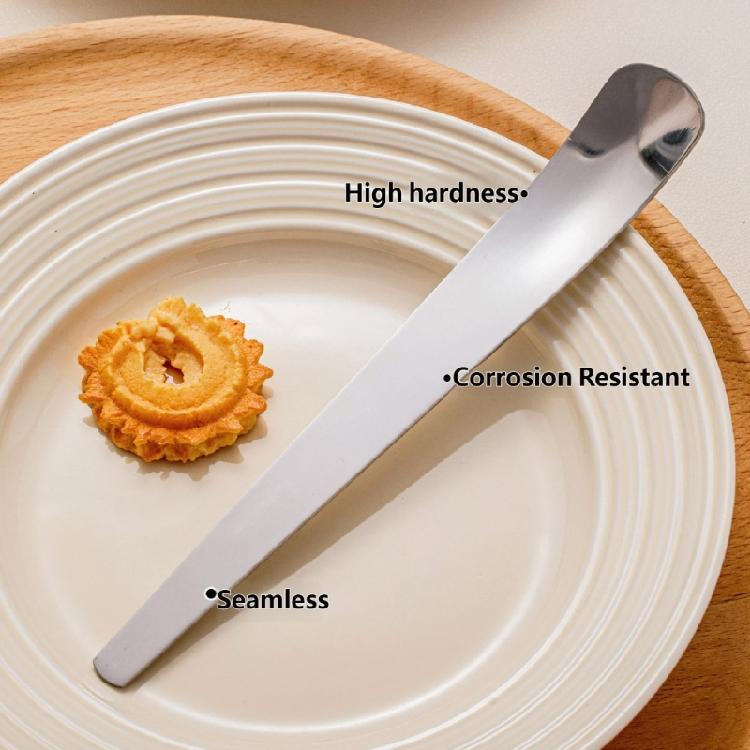 4Pcs Refined 316 Nonrust Steel Ice Creams Spoon Heat Resistant Dessert Cutlery For Daily Use And Entertaining Guests