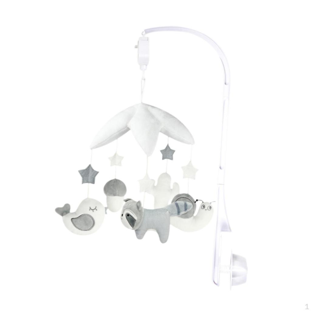 Crib Musical Mobile, Nursery Kids Room Decor, Creative Toy for Newborn Boy Girl