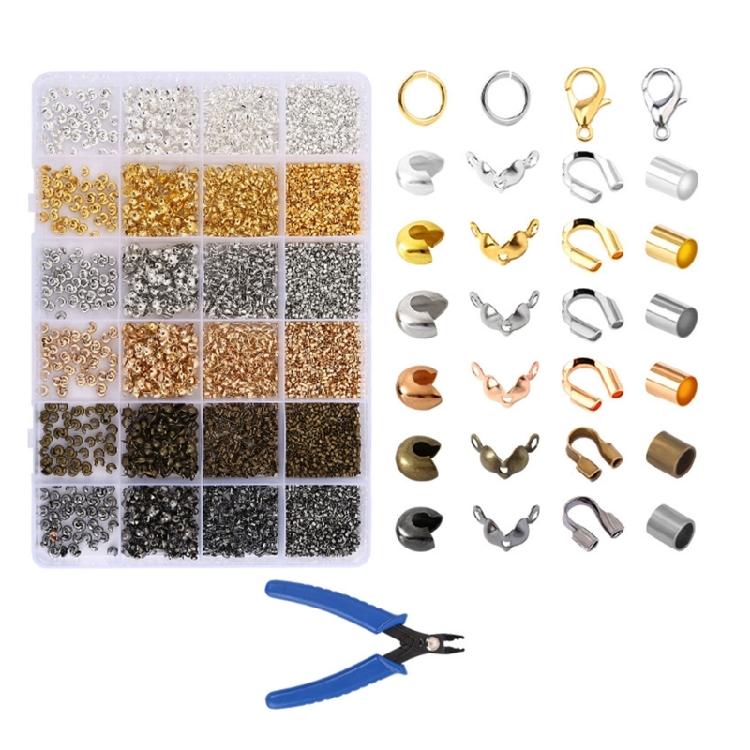 36 Piece Metal Bead Spacer Set In 6 Colors Bracelet Alignment Beads Positioning Beads For Multi Layer Jewelry Designs