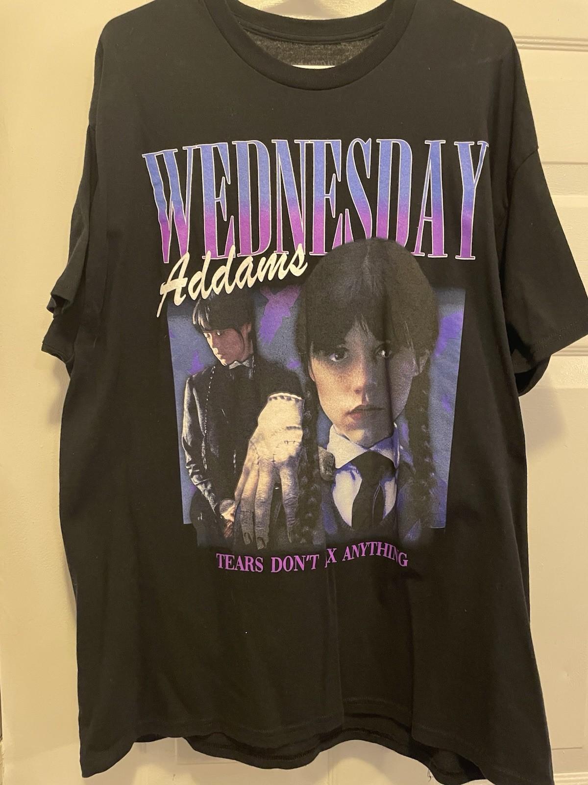 Wednesday Addams “HT” XL Tshirt Unisex T-Shirt L