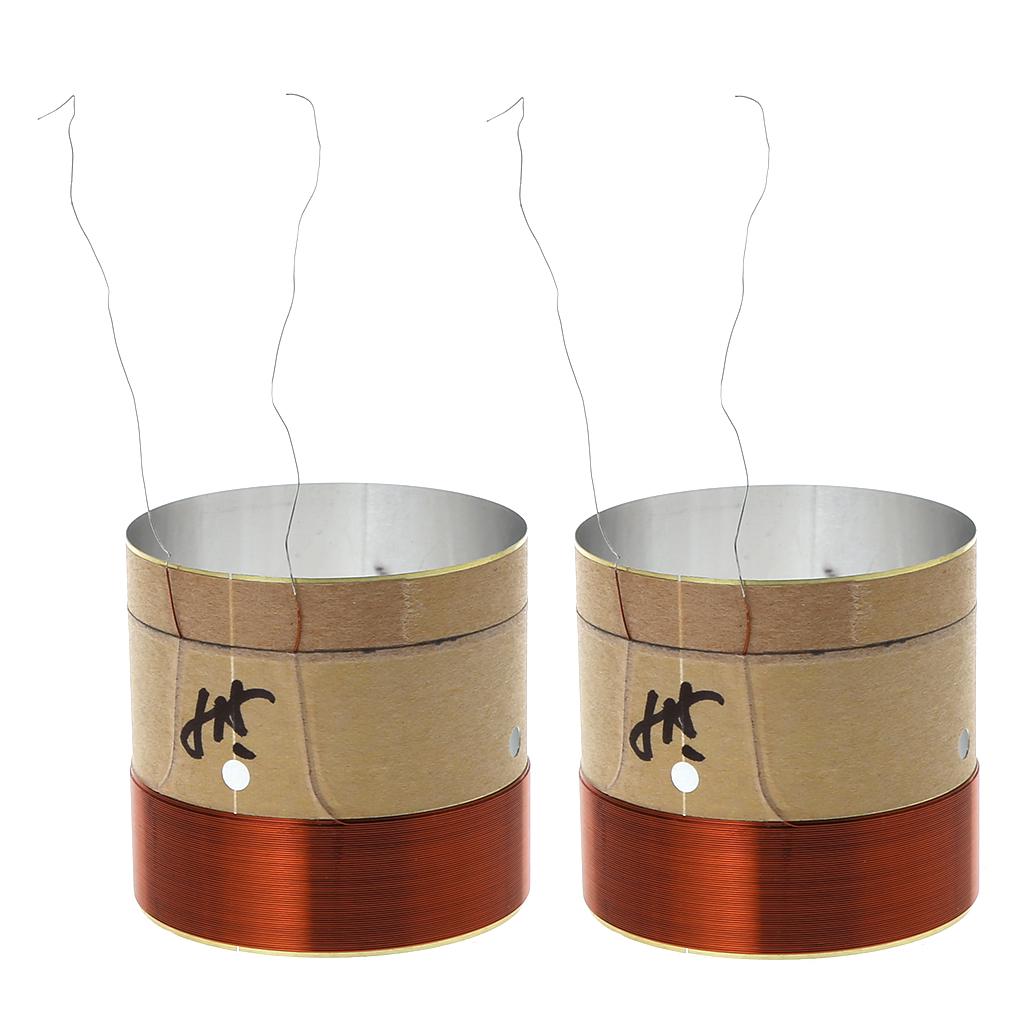 Speaker Voice Coil Woofer Bass Sound Drive Bass Coils Exquisite Workmanship Speaker Woofer Bass Coils Round Copper Wire