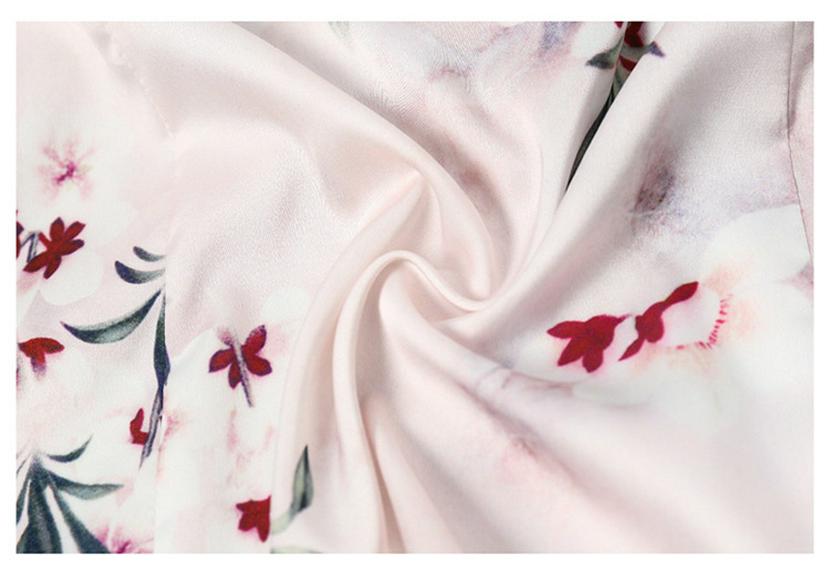Summer Silk Cardigan Shirt: Elegant Short-Sleeve for Middle-aged and Elderly Women
