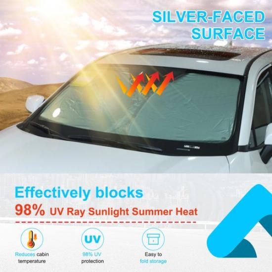 Car Sun Shade Windshield Window Sunshade Cover For Toyota RAV4