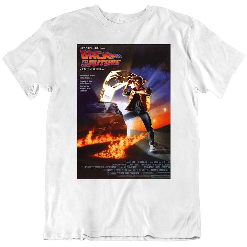 Back to The Future Movie Poster Fan v2 T Shirt Unisex T-Shirt M