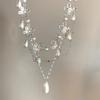Butterfly Pearl Necklace For Women With Alloy Pendant And Ochain Perfect For Summer 2025