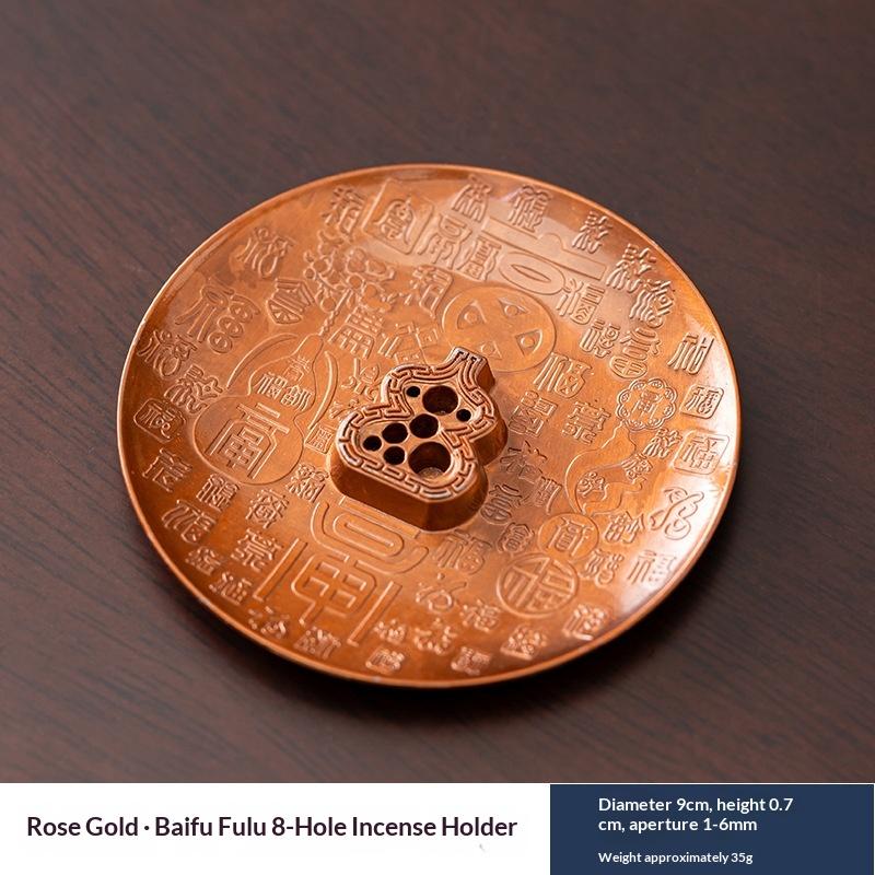 1/2/3/4Pcs Golden Toad Incense Diffuser Incense Stick Holder Metal Zen Lotus Buddha Incense Burner Censer Buddhist Aromatherapy