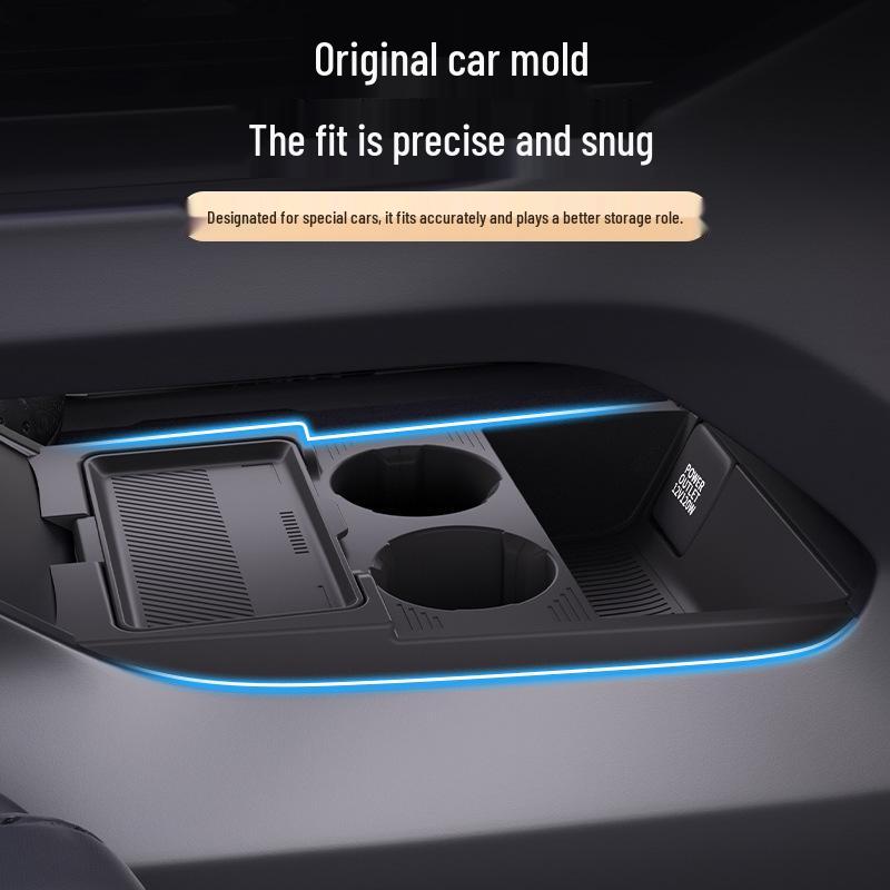 Fits 25 Geely Haoyue L Models: Silicone Center Console Storage Box & Organizer