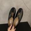 Fashion Bailamos 2025 New Brand Women Flats Round Toe Shallow Slip On Ladies Casual Ballet Shoes Soft Leather Eelgant Dress Shoes Mujer
