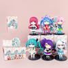 Hatsune Miku Pvc Figurine Collection Set With Assembly For Anime Enthusiasts And Display