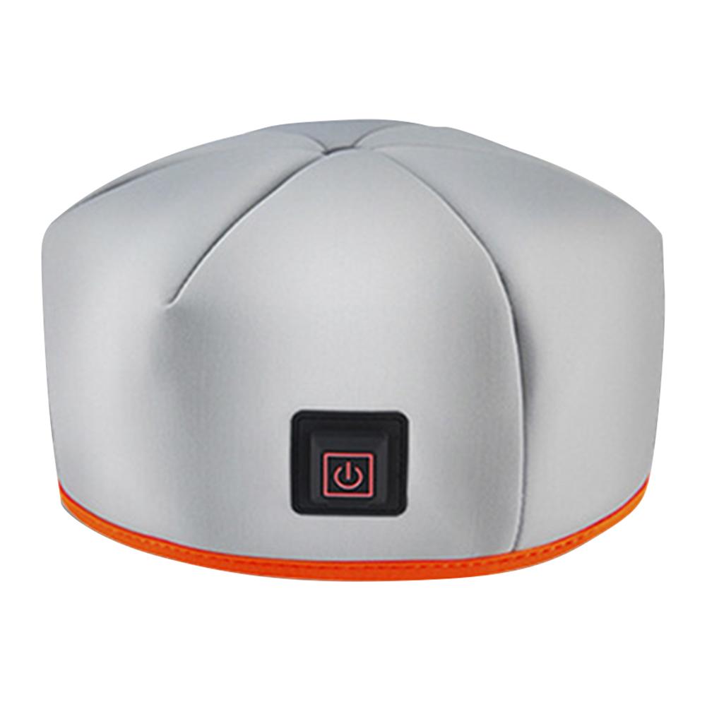 

Красный свет Шапка для роста волос Шлем для роста волос Перезаряжаемая шапка для роста волос Шапочка для восстановления волос для лечения выпадения волос светло-серый