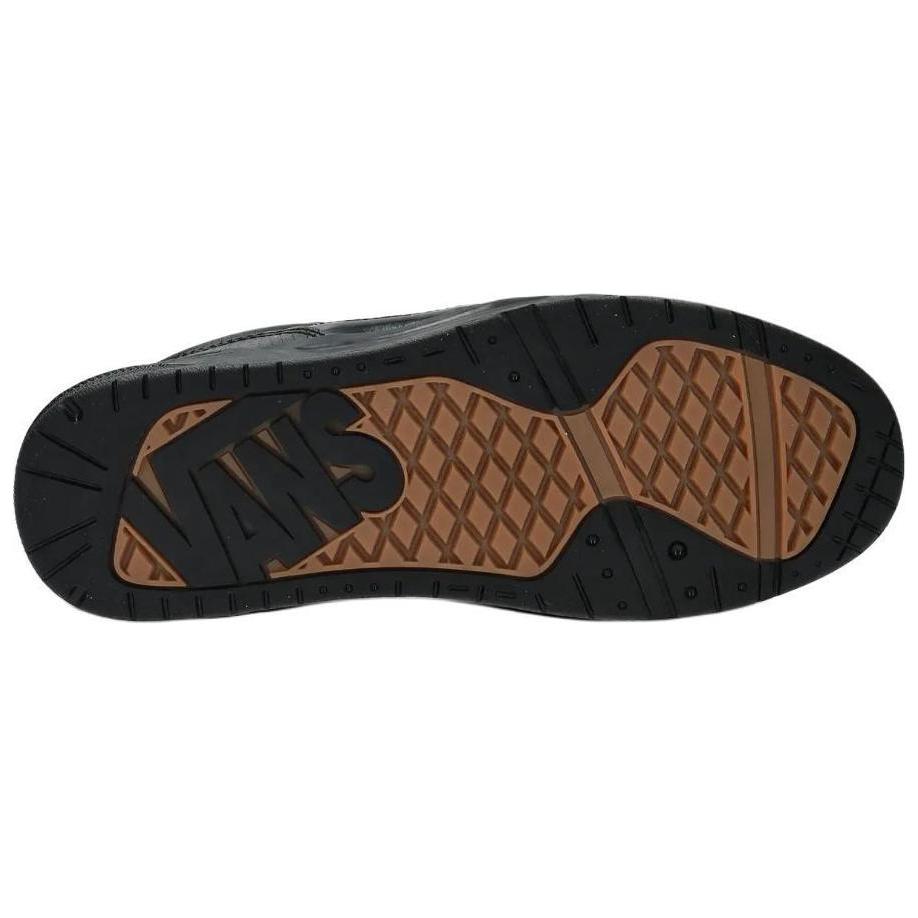 Vans Upland Minimalist Comfortable Low-Top Skate Shoes Unisex Skate Shoes Black VN000D1HCJK1