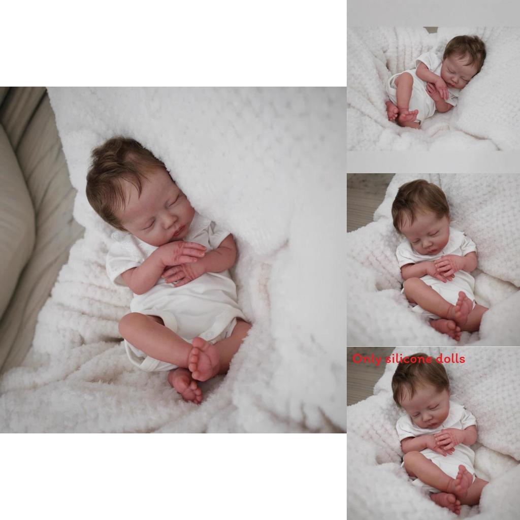 Silicone Reborn Doll 45cm Handmade 3d Skin For Collectors And Gift Enthusiasts