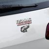 Fishing Theme Vehicle Badge Special Edition Car Emblem Bass for Vehicle Waterproof Sticker Aluminum Metal Fish Hook Decal Truck SUV Fisherman Gift