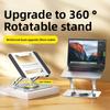 Laptop Bracket Bracket Heightening Heat Sink Game Book Metal Shelf 360 Degree Rotatable Lifting Frame