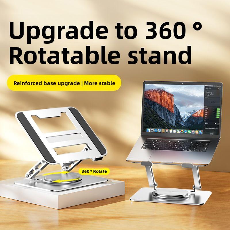 Laptop Bracket Bracket Heightening Heat Sink Game Book Metal Shelf 360 Degree Rotatable Lifting Frame