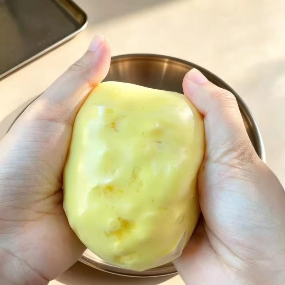 Non-Rebound Cheese Fidget Toy Non-Bounce Cheese Squeeze Ball Cheese Squishy Toy Party Gifts