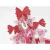 Sanrio Christmas Message Hello Kitty Pink Transparent Greeting International Shipping JX SANRIO 524786 Card, Card, Tree, Material, Card, Available,