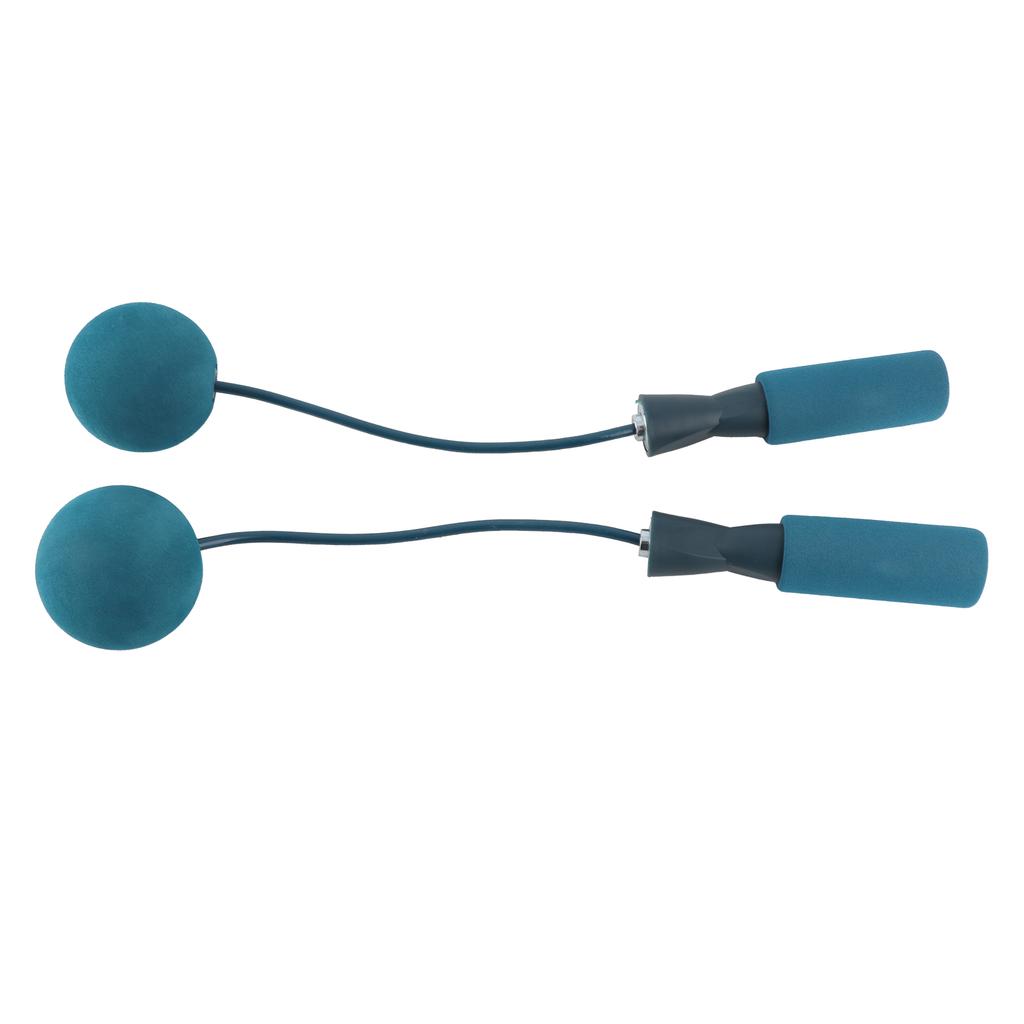 6.5cm Cordless Jump Rope with Heavy Ball Dual Bearing Silent Fitness Wire Rope for Indoor Sports