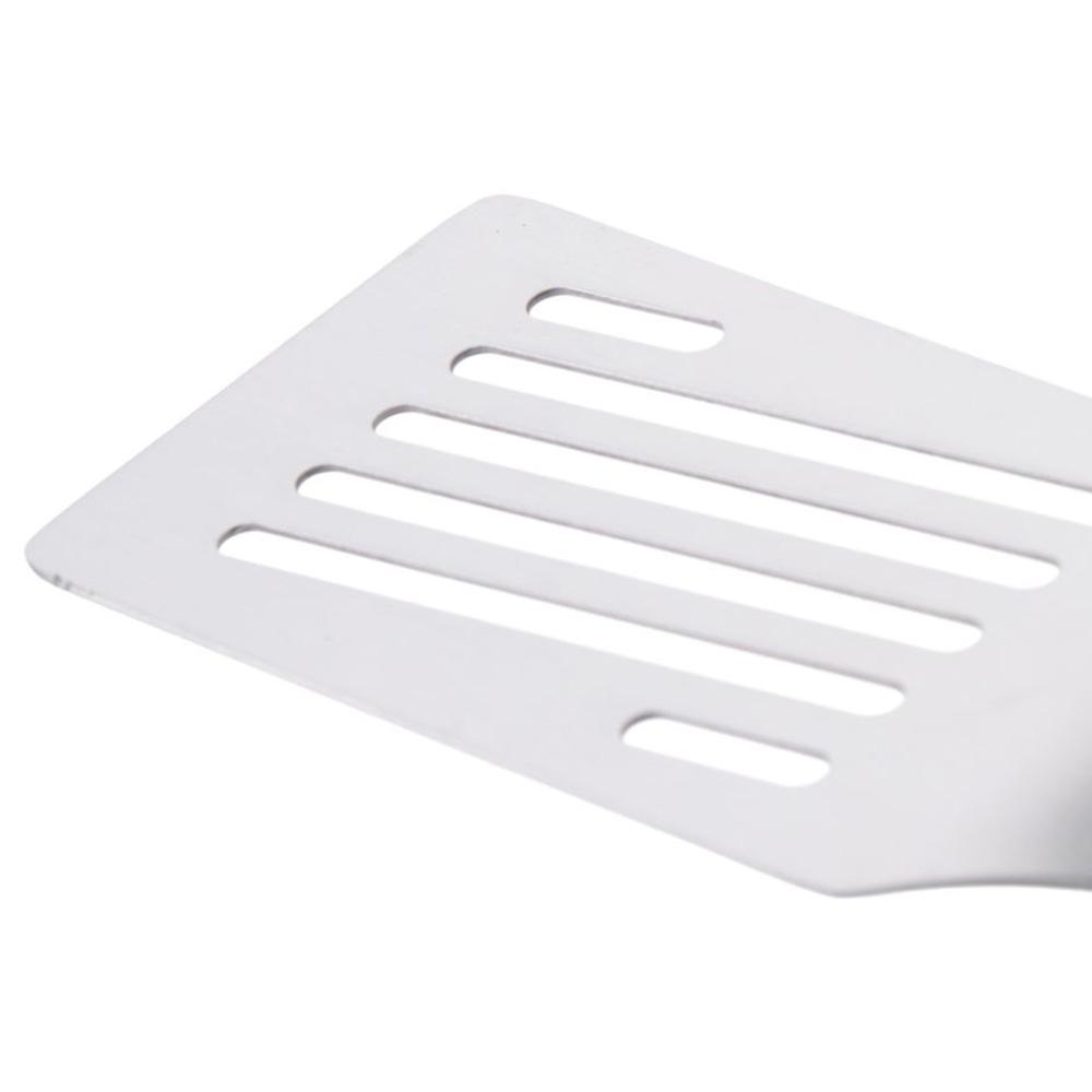 1/2pcs 8.58/9.76 Inch Short Handle Rice Spoon Stainless Steel Steak Spatula  Restaurant