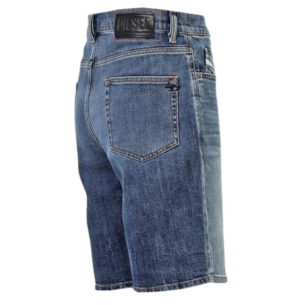 Diesel Mens D-Strukt Jean Shorts
