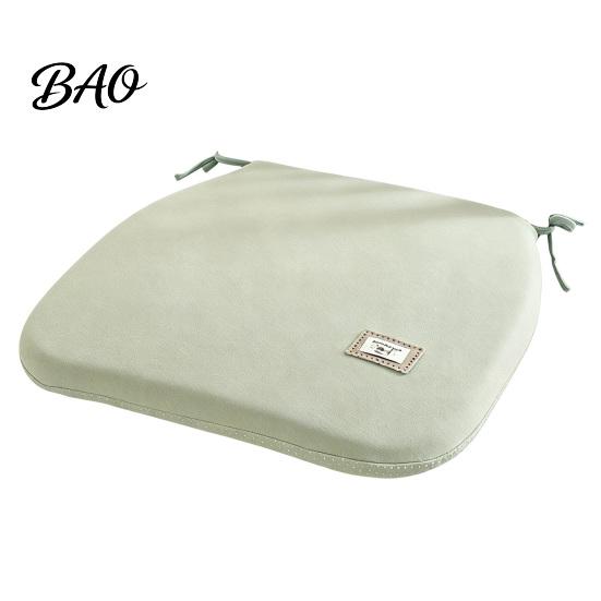 Warm Seat Pad for Household Chairs Memory Foam Chair Cushion, Thickened Dining with Straps, Soft Cushion Daily Use Non-Slip Backing, Washable