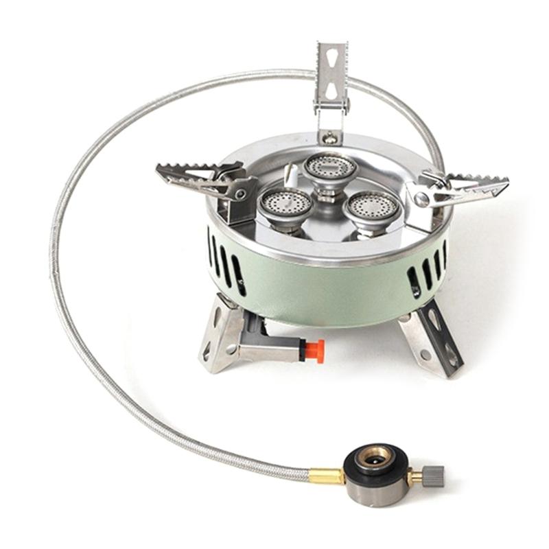 

Portable Outdoor Gas Stove Pocket Picnics Cooking Burners Camping Folding Stove Burners Pocket Picnics Gas Cooker